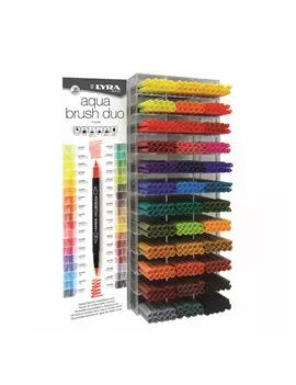 Pennarello Aqua Brush Duo Lyra - L6527001 (Assortiti Conf. 360)