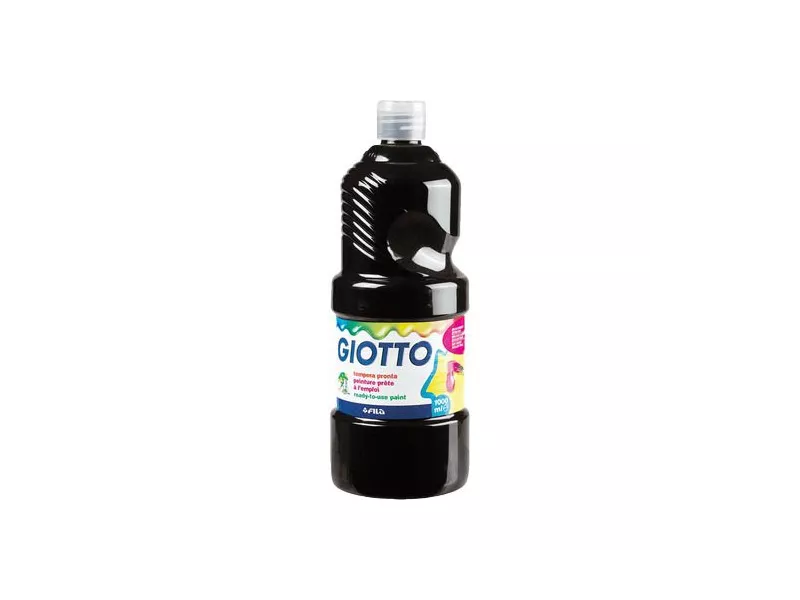 Tempera Pronta Giotto - 1000 ml (Marrone Scuro)