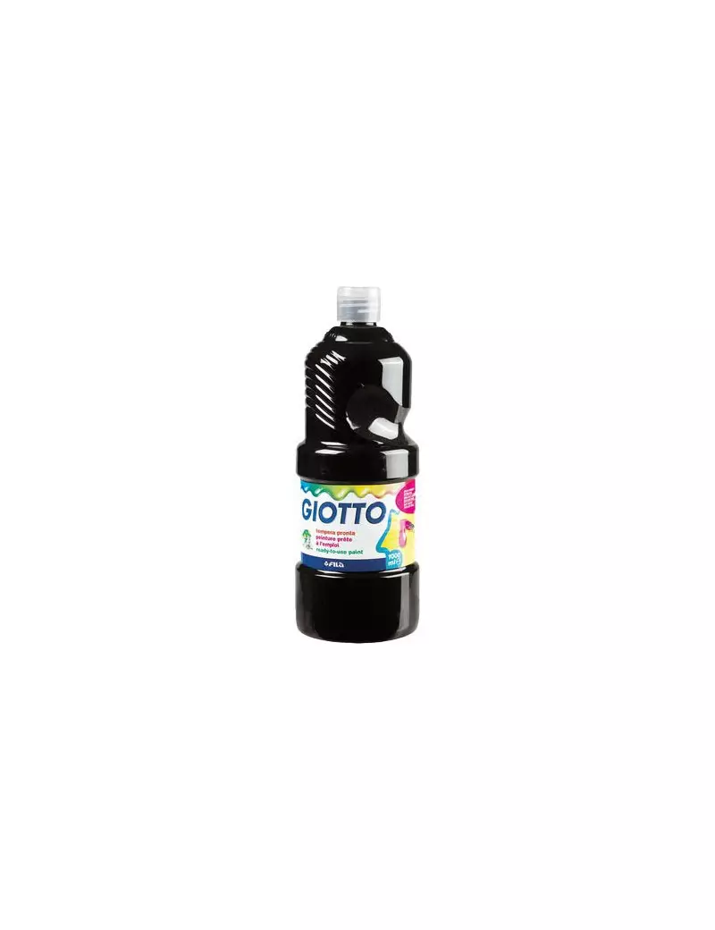 Tempera Pronta Giotto - 1000 ml (Marrone Scuro)