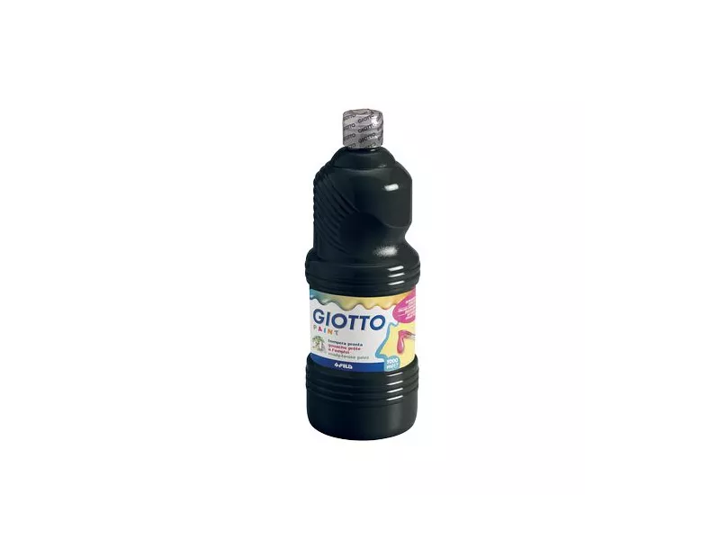 Tempera Pronta Giotto - 1000 ml (Nero) Tempera Pronta Giotto - 1000 ml (Nero)