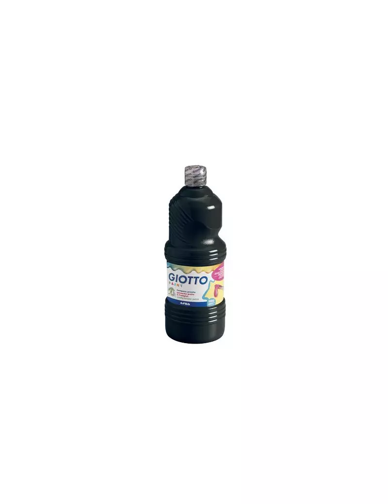 Tempera Pronta Giotto - 1000 ml (Nero)