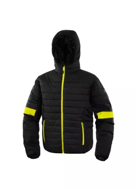 Piumino Imbottito Bloom Delta Plus - Taglia L - BLOOMNOGT (Nero e Giallo)