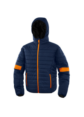 Piumino Imbottito Bloom Delta Plus - Taglia XL - BLOOMBMXG (Blu e Arancio)