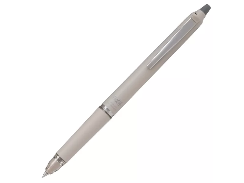 Penna a Sfera a Scatto Cancellabile Frixion Ball Zone Pilot - 0,7 mm - 006388 (Nero con Fusto Beige)