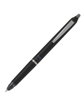Penna a Sfera a Scatto Cancellabile Frixion Ball Zone Pilot - 0,7 mm - 006385 (Nero con Fusto Nero)