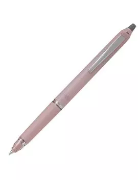 Penna a Sfera a Scatto Cancellabile Frixion Ball Zone Pilot - 0,7 mm - 006387 (Nero con Fusto Rosa)