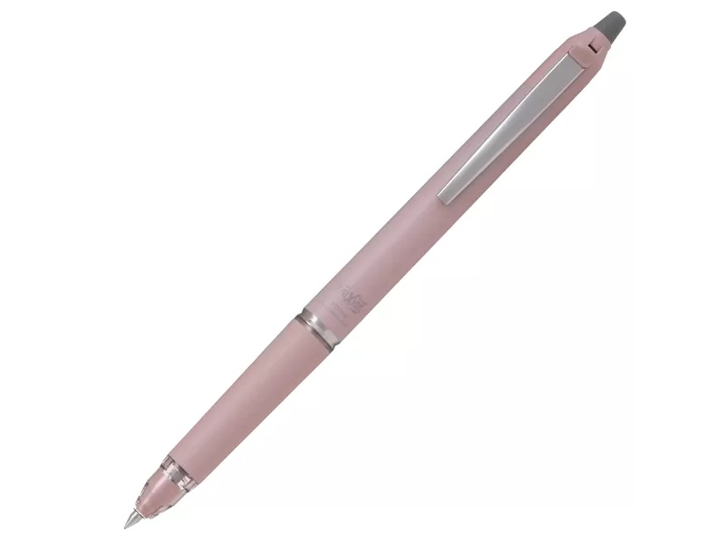 Penna a Sfera a Scatto Cancellabile Frixion Ball Zone Pilot - 0,7 mm - 006387 (Nero con Fusto Rosa)