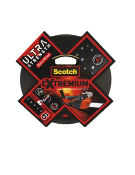 Nastro Adesivo Extra Resistente Extremium Ultra Scotch 3M - 48 mm x 25 m - 7100205699 (Nero)