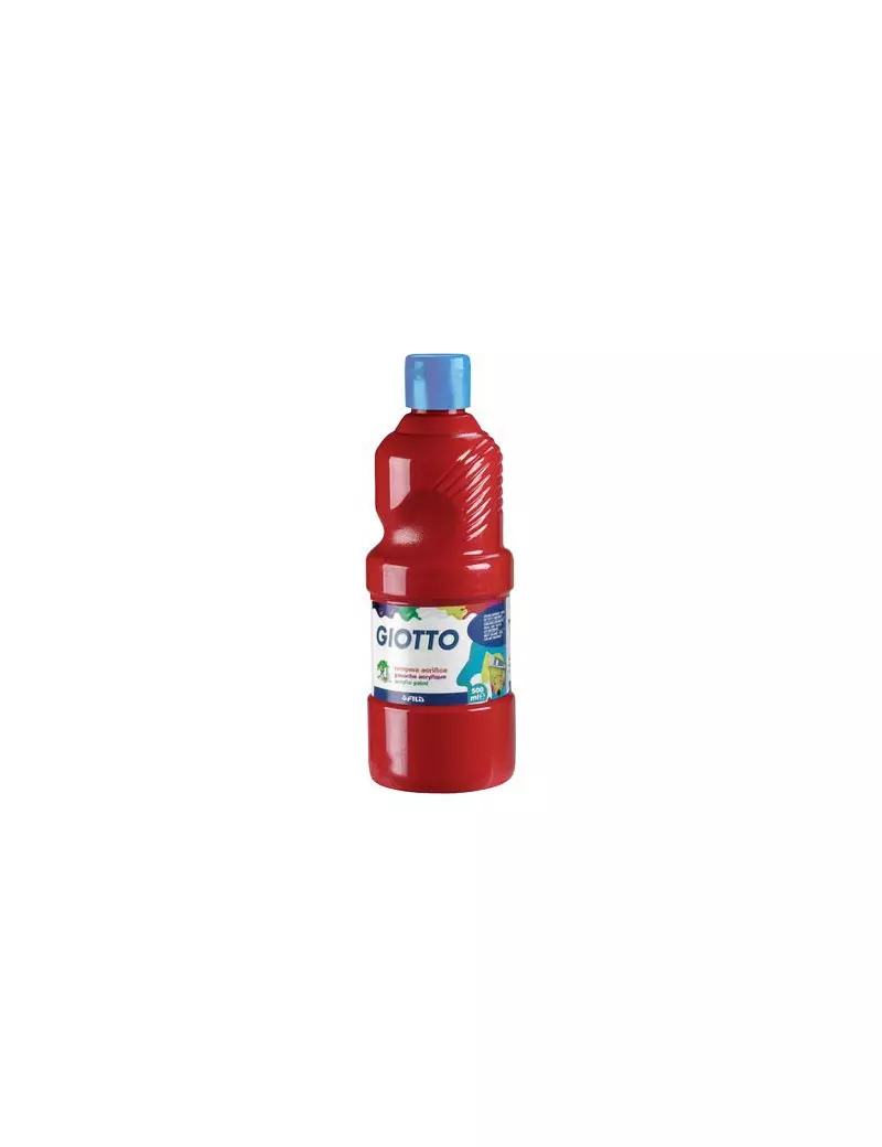 Tempera Pronta Giotto - 1000 ml (Rosso Vermiglio) Tempera Pronta Giotto - 1000 ml (Rosso Vermiglio)
