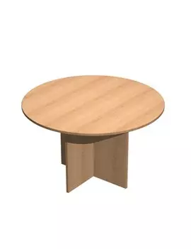 Tavolo Riunioni Easy Artexport - Rotondo - Diametro 120 cm - 60121_6 (Faggio)