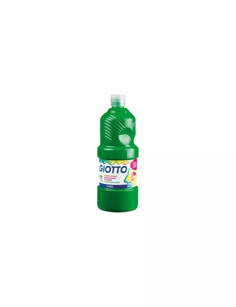 Tempera Pronta Giotto - 1000 ml (Verde) Tempera Pronta Giotto - 1000 ml (Verde)