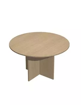 Tavolo Riunioni Easy Artexport - Rotondo - Diametro 120 cm - 60121_C (Rovere)