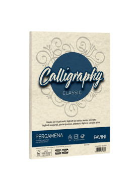 Carta Calligraphy Pergamena Favini - A3 - 190 g - A69Q253 (Naturale Conf. 250)