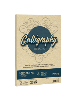 Carta Calligraphy Pergamena Favini - A4 - 190 g - A692254 (Crema Conf. 250)