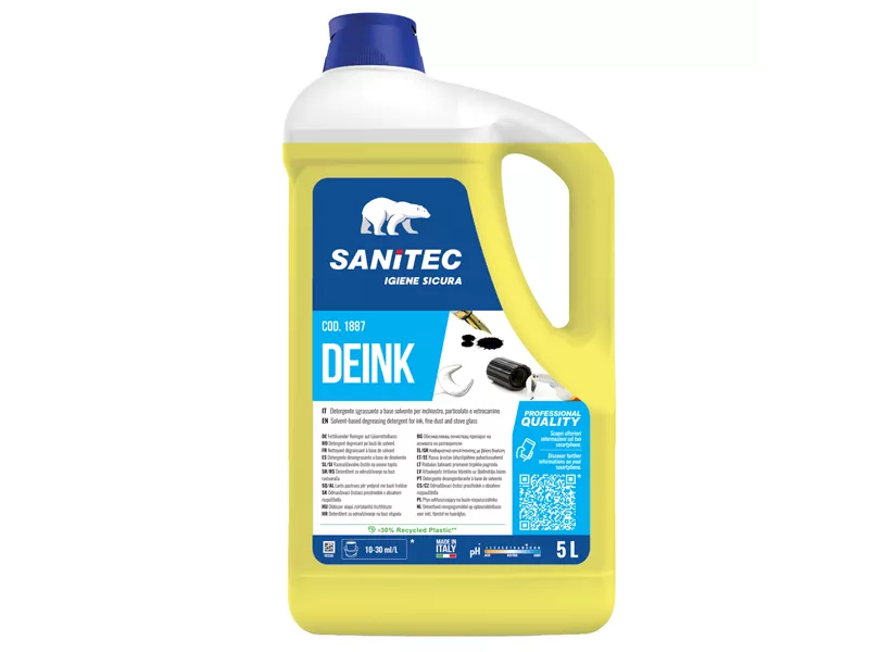 Detergente Sgrassante Deink Sanitec - 1887 - 5 Litri