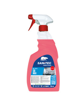 Detergente Sgrassante S6 Inox Sanitec - 1875-S - 750 ml