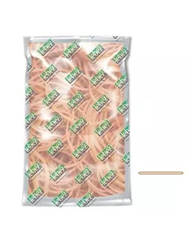 Elastici in Gomma Naturale Lebez - 1 kg - 40 mm - 81788 (Ambra)