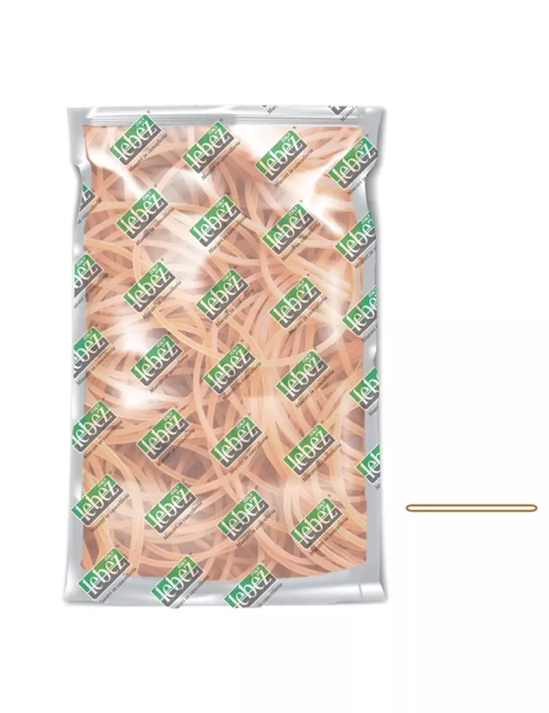 Elastici in Gomma Naturale Lebez - 1 kg - 40 mm - 81788 (Ambra) Elastici in Gomma Naturale Lebez - 1 kg - 40 mm - 81788 (Ambra)
