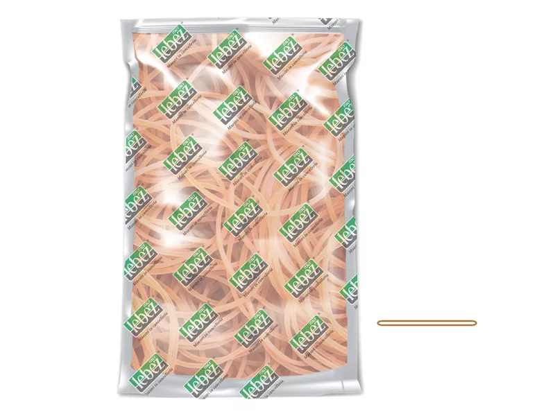 Elastici in Gomma Naturale Lebez - 1 kg - 50 mm - 81789 (Ambra) Elastici in Gomma Naturale Lebez - 1 kg - 50 mm - 81789 (Ambra)