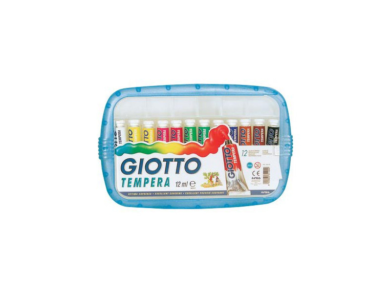 Tubetto Tempera Giotto - 12 ml (Assortiti Conf. 12) Tubetto Tempera Giotto - 12 ml (Assortiti Conf. 12)