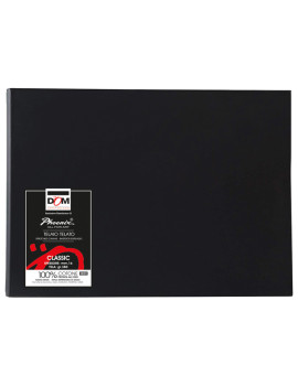 Tela per Pittura Classic DOM - 18x24 cm - 375/1824 (Nero)