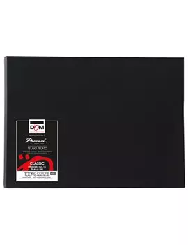 Tela per Pittura Classic DOM - 18x24 cm - 375/1824 (Nero)