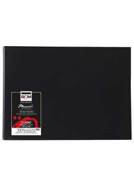 Tela per Pittura Classic DOM - 18x24 cm - 375/1824 (Nero)