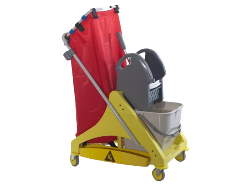 Carrello per Pulizie Qo-Kart Multi Salvaspazio Taxon - 42x78x108 cm - 43030.30RO (Multicolore) Carrello per Pulizie Qo-Kart Multi Salvaspazio Taxon - 42x78x108 cm - 43030.30RO (Multicolore)