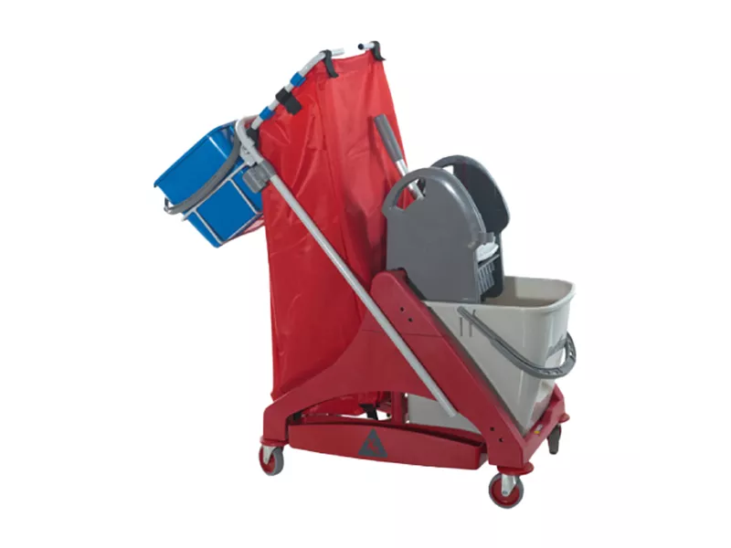 Carrello per Pulizie QO-Kart Multi Due Salvaspazio Taxon - 42x99x108 cm - 43032.30.RO (Multicolore) Carrello per Pulizie QO-Kart Multi Due Salvaspazio Taxon - 42x99x108 cm - 43032.30.RO (Multicolore)