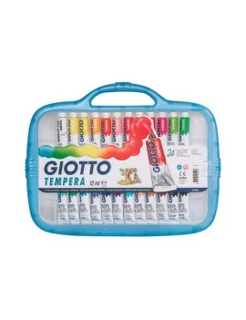 Tubetto Tempera Giotto - 12 ml (Assortiti Conf. 24)