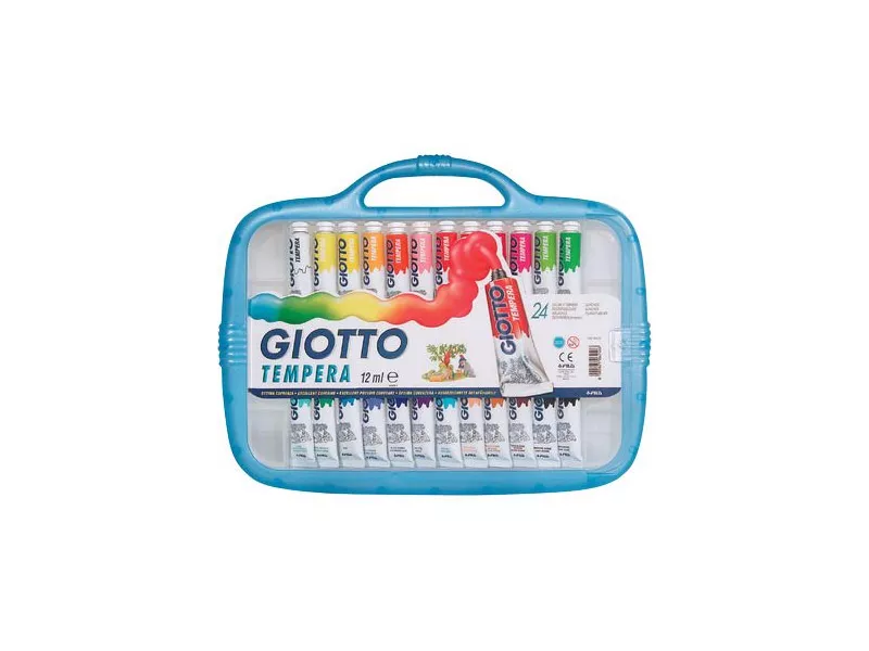 Tubetto Tempera Giotto - 12 ml (Assortiti Conf. 24)