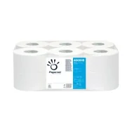 Carta Igienica Papernet - Mini Jumbo - 2 Veli - 1000 Strappi - 400918 (Bianco Conf. 12)