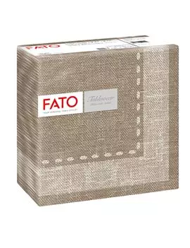 Tovaglioli Linea Airlaid Fato - 40x40 cm - 88403800 (Cachemire Caffè Conf. 50)