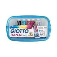 Tubetto Tempera Giotto - 21 ml (Assortiti Conf. 5)