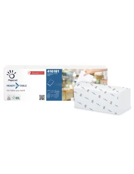 Tovaglioli Interfogliati Papernet - 1 Velo - 33x22 cm - 416181 (Bianco Conf. 5)