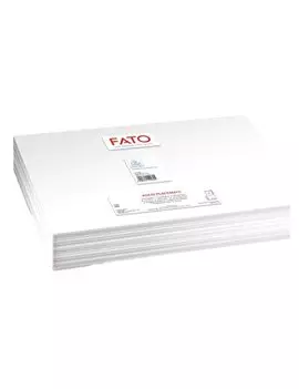 Tovaglietta in Fibra Riciclata Easy Ecolabel Fato - 30x40 cm - 84016202 (Bianco Conf. 480)