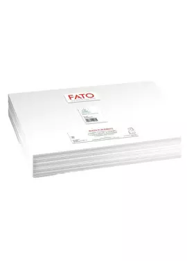 Tovaglietta in Fibra Riciclata Easy Ecolabel Fato - 30x40 cm - 84016202 (Bianco Conf. 480)