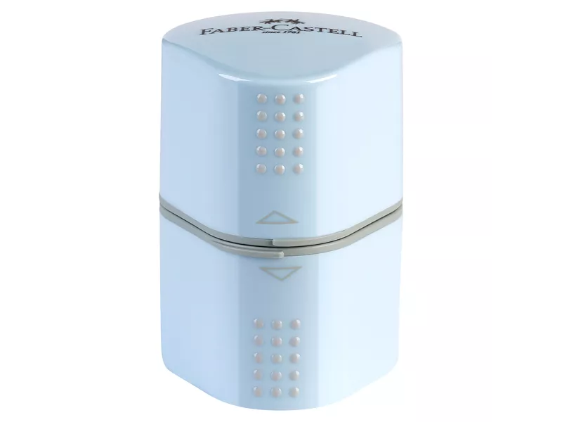 Temperamatite Grip 2001 Faber Castell - 3 Fori Doppio Serbatorio - 183874 (Sky Blue)