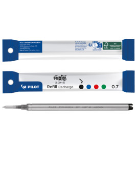 Refill per Penna Cancellabile Frixion Ball Zone Pilot - 0,7 mm - 006890 (Nero)