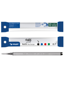 Refill per Penna Cancellabile Frixion Ball Zone Pilot - 0,7 mm - 006890 (Nero)