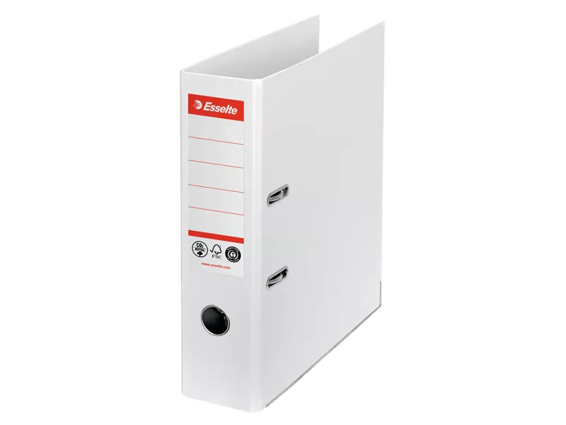 Registratore CO2 Neutral Esselte - Protocollo - Dorso 7,5 - 29x31,8 cm - 627570 (Bianco)