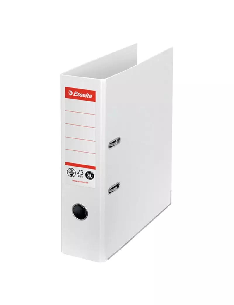 Registratore CO2 Neutral Esselte - Protocollo - Dorso 7,5 - 29x31,8 cm - 627570 (Bianco) Registratore CO2 Neutral Esselte - Protocollo - Dorso 7,5 - 29x31,8 cm - 627570 (Bianco)
