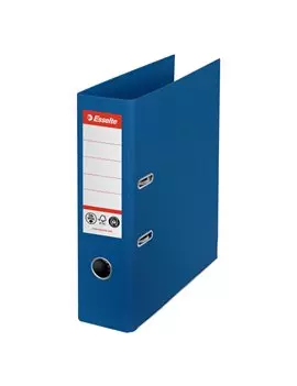 Registratore CO2 Neutral Esselte - Protocollo - Dorso 7,5 - 29x31,8 cm - 627565 (Blu)