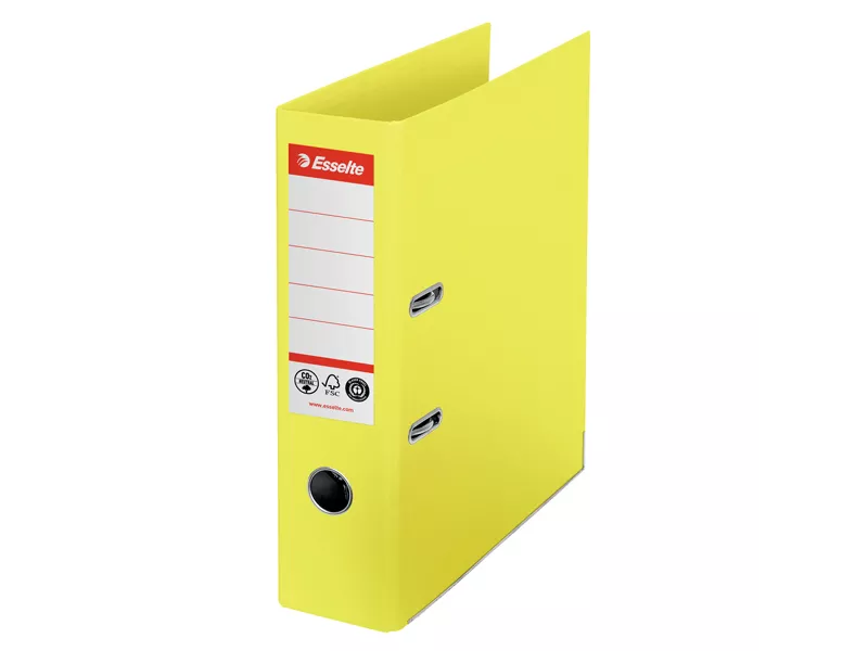 Registratore CO2 Neutral Esselte - Protocollo - Dorso 7,5 - 29x31,8 cm - 627566 (Giallo)