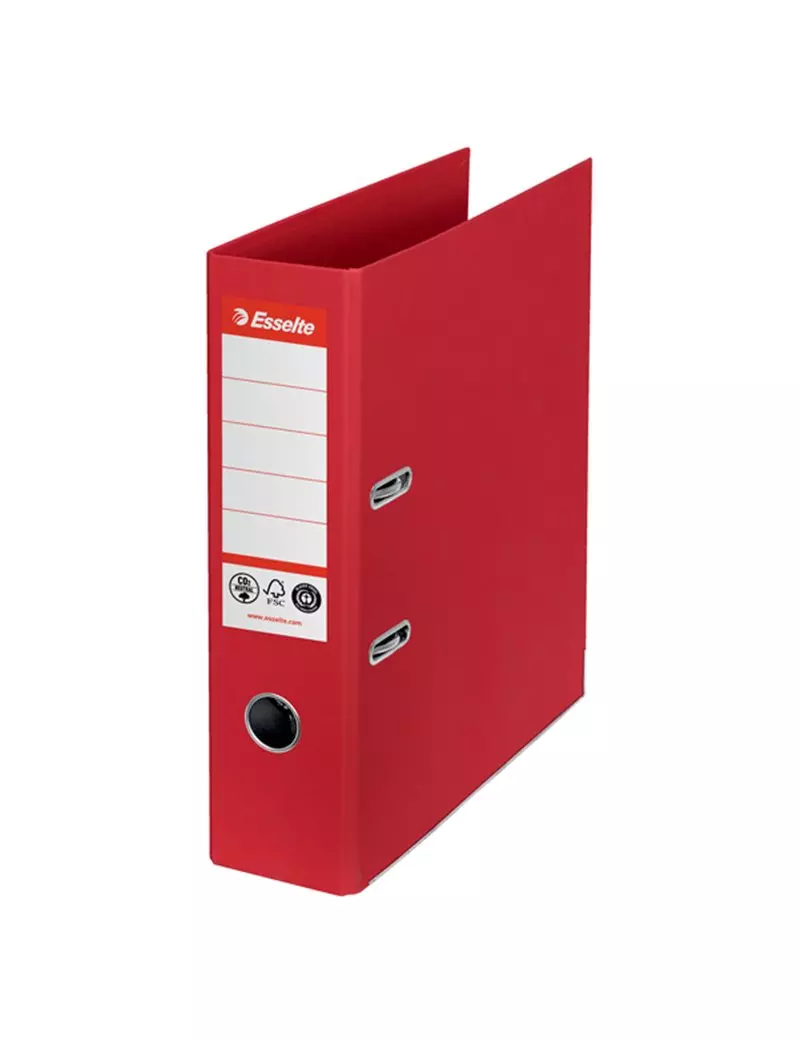Registratore CO2 Neutral Esselte - Protocollo - Dorso 7,5 - 29x31,8 cm - 627568 (Rosso) Registratore CO2 Neutral Esselte - Protocollo - Dorso 7,5 - 29x31,8 cm - 627568 (Rosso)