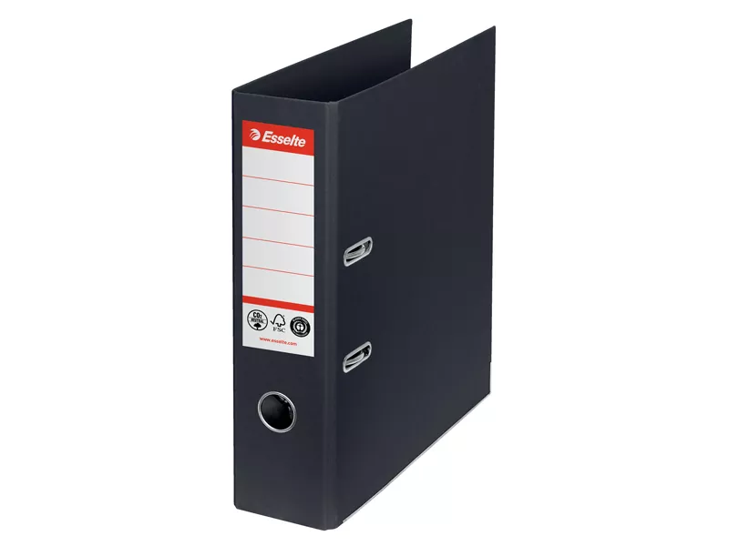 Registratore CO2 Neutral Esselte - Protocollo - Dorso 7,5 - 29x31,8 cm - 627569 (Nero)