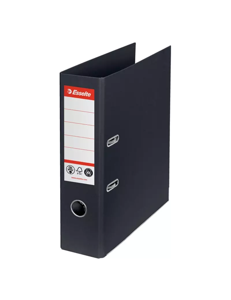Registratore CO2 Neutral Esselte - Protocollo - Dorso 7,5 - 29x31,8 cm - 627569 (Nero) Registratore CO2 Neutral Esselte - Protocollo - Dorso 7,5 - 29x31,8 cm - 627569 (Nero)