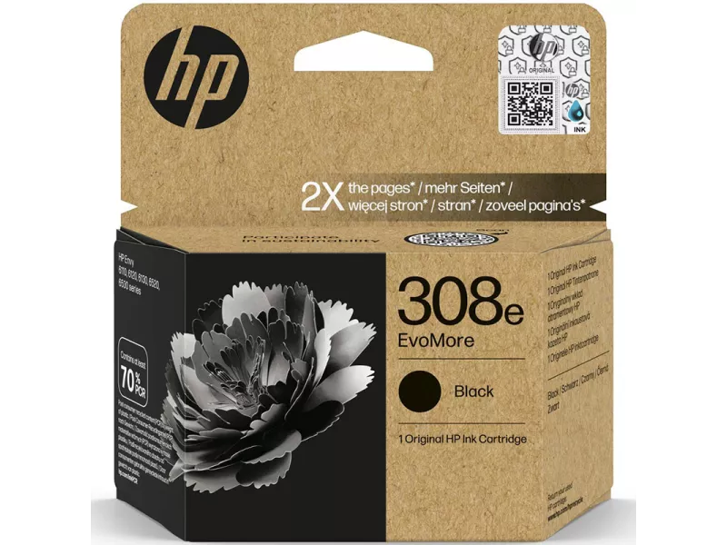 Cartuccia Originale HP 7FP22UE 308e (Nero 320 pagine)