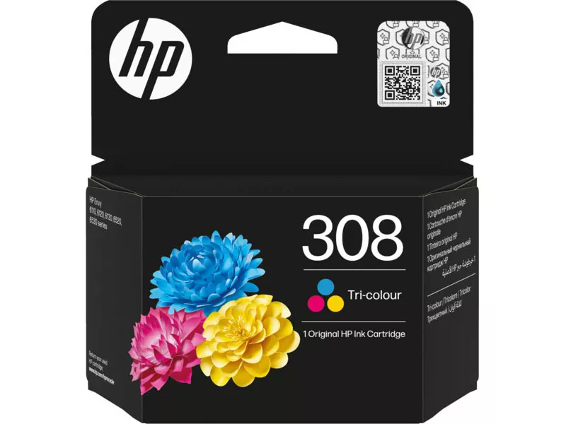 Cartuccia Originale HP 7FP20UE 308 (Colori 120 pagine) Cartuccia Originale HP 7FP20UE 308 (Colori 120 pagine)