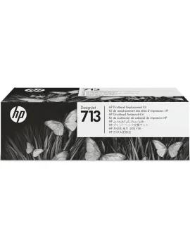 Testina Originale HP 3ED58A 713 (Nero e Colori)